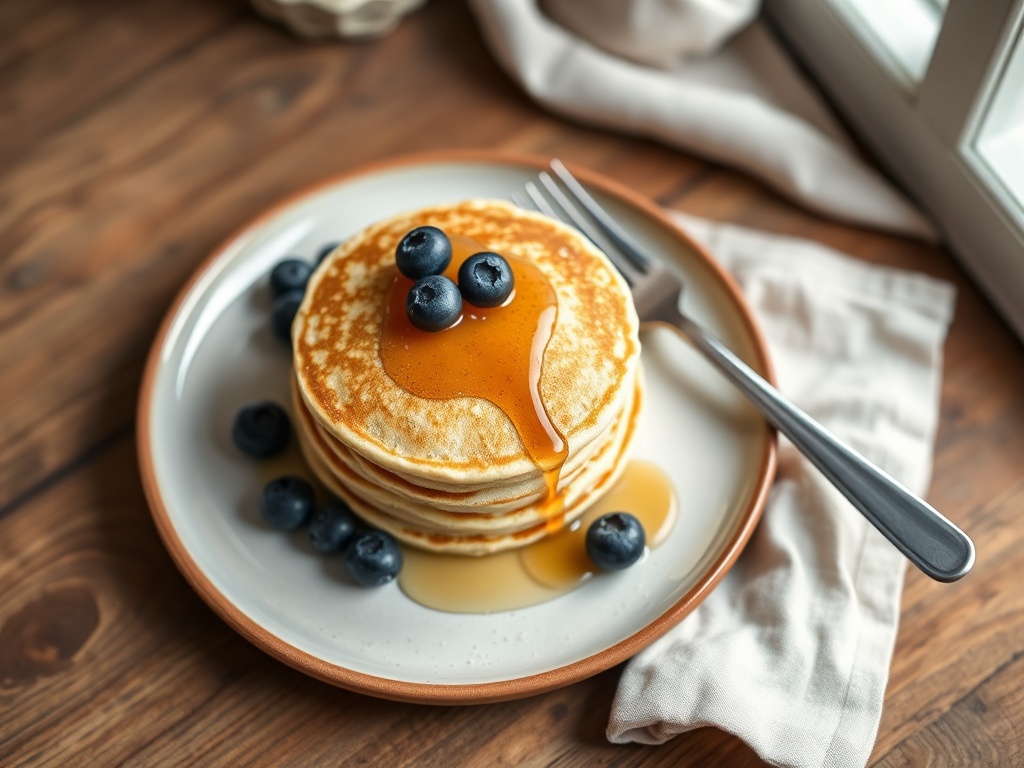Almond-Flour Banana Pancakes