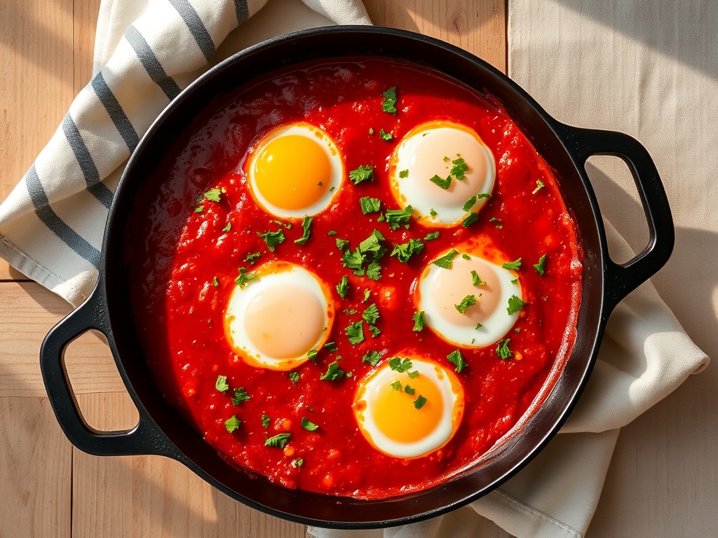 Smoky Skillet Shakshuka