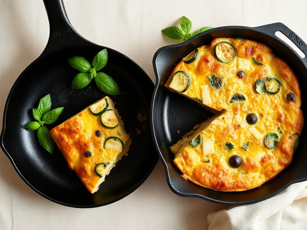 Zucchini and Parmesan Frittata